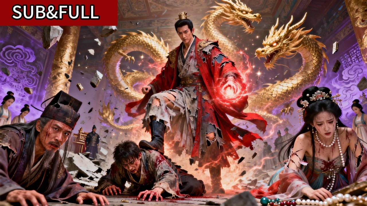 朝野皆視他為傀儡，百般羞辱肆意拿捏，金龍降世帝王歸位，逆命翻盤執掌九州#逆襲#打臉#君王#古裝