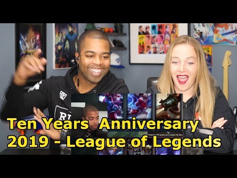 Ten Years | Anniversary 2019 - League of Legends - JV's IN A LEAGUE VIDEO!!! (REACTION 🔥)
