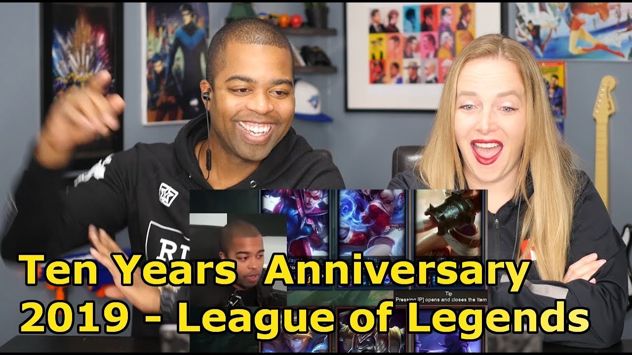 Ten Years | Anniversary 2019 - League of Legends - JV's IN A LEAGUE VIDEO!!! (REACTION 🔥)