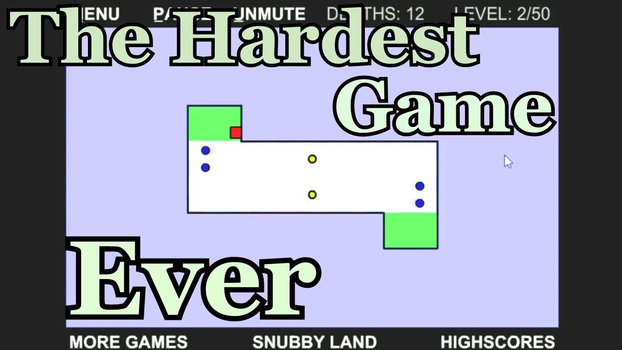 Addicting Games The Hardest Game 2 1 YouTube