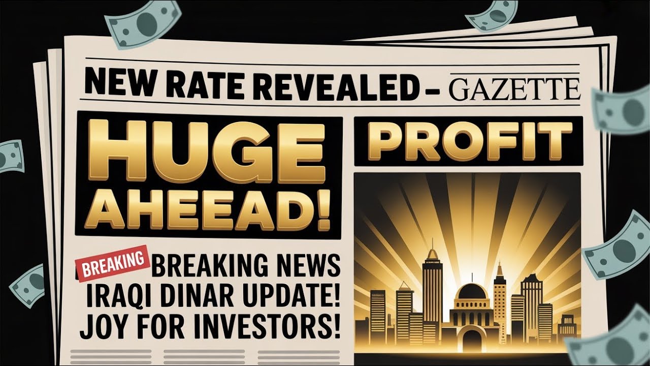 💥 «Iraqi Gazette» ПОДТВЕРЖДАЕТ новый курс иракского динара! 💵 Оповещение о большой прибыли для ин...