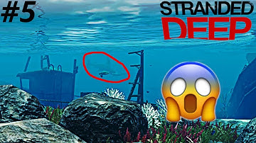 SHARK ENCOUNTER 😱┃Stranded Deep Gameplay - Part 5