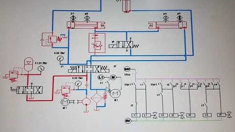 No. 22, #ElectroHydraulics, 2 speed #PressCircuit #SequenceValve, #HydraulicAccumulator, #Automation