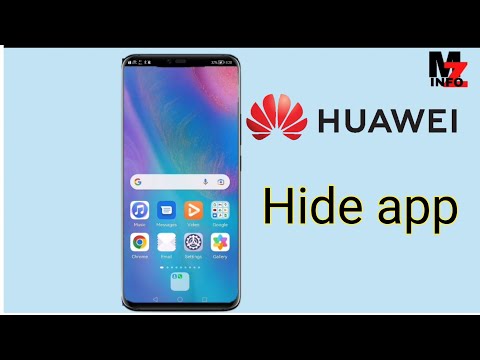 How to Hide app on huawei || Huawei app hide | hide app 2023