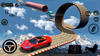 Crazy Ramp Car Racing 3D - Ramp Car Stunts Simulator - Android Gameplay screenshot 5