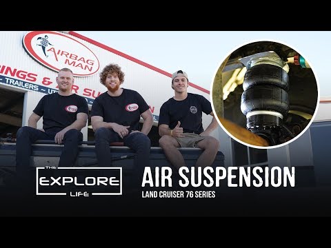 Video: We installed Air Suspension to Explore 4x4's Land Cruiser 76