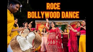 Bollywood Remix with Konkani tadka dance by brides squad - Venisha’s roce ceremony Manglore