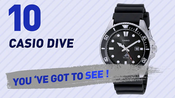 Casio Dive Top 10 // New & Popular 2017