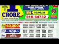 Nagaland Start Lottery Result Start Lottery Today 1pm Sambad Live 02/06/2026 Today Sambad live
