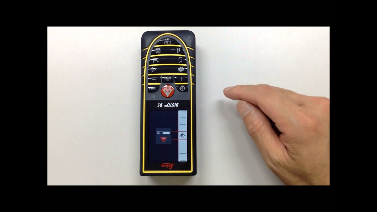 レーザー距離計 DISTO D5 チルトセンサーのキャリブレーション YouTube