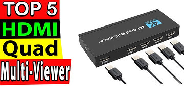 Best HDMI Quad Multi Viewer In 2023 (TOP 5)