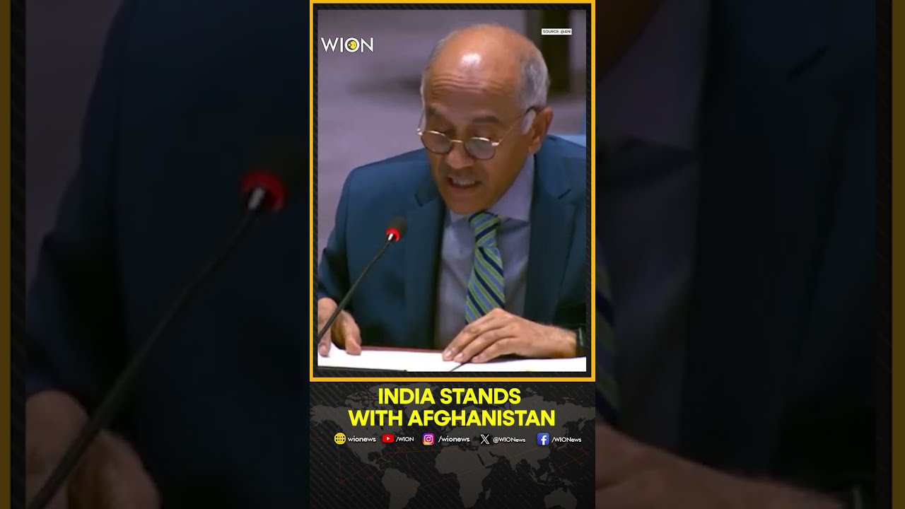 India Urges Coordinated Global Action On Afghan Terror Threat WION SHORTS
