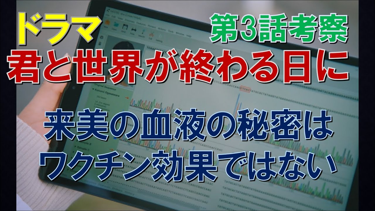 君 と 世界 が 終わる 日 に 考察