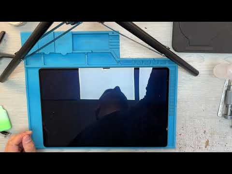 How To Repair A Samsung Galaxy Tab S8 5G Screen - YouTube
