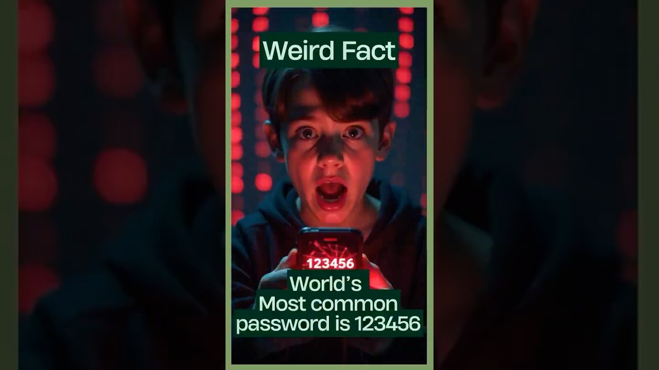 World’s Most Common Password is 123456