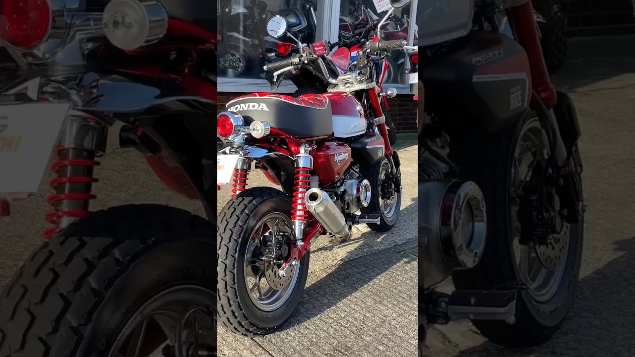 The powerful sound of the Monkey 125 [MORIWAKI MONSTER] A bike