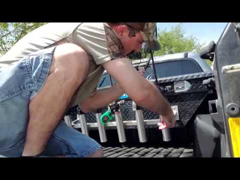 LOCK DEVICE KEEP FISHING GEAR SAFE BED TRUCK! 