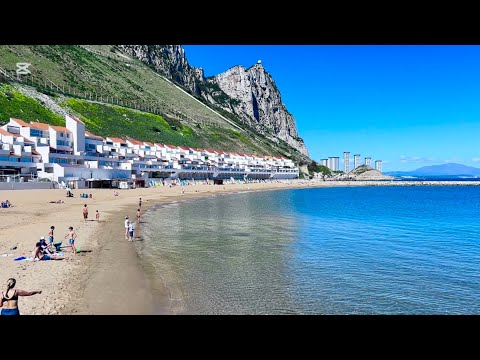 Gibraltar Sandy Bay Beach, British Overseas Territory