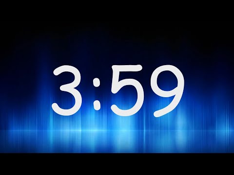 3:59 Minutes Timer / Countdown from 3min 59sec