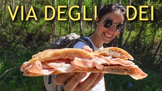 La VIA DEGLI DEI tra un tortellino e una mortazza 🥾⛰️🥪