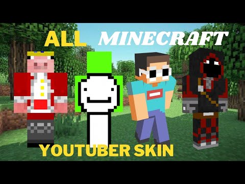 HOW TO DOWNLOAD MINECRAFT YOUTUBER SKIN | MINECRAFT PE | ANDROID & IOS ...