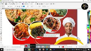 how to design flyer in corel draw x8
