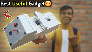 घर पर बनाओ सबसे Useful Gadget😍🔥 | How to make electric vise | AK technical amrit