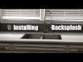 Installing Stainless Steel Peel and Stick Backsplash | DIY Distress