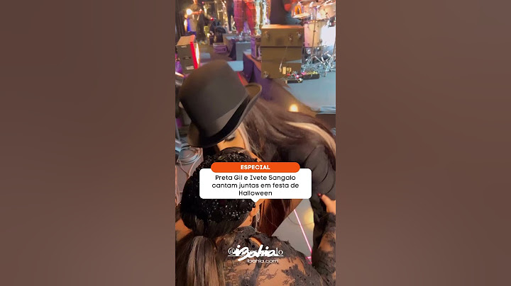 Preta Gil e Ivete Sangalo cantam juntas em festa de Halloween