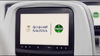 Dettol and SAUDIA join forces to elevate sanitization onboard