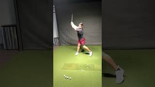 Golf driver speed drill: Double pump (weight shift and backswing width focus)