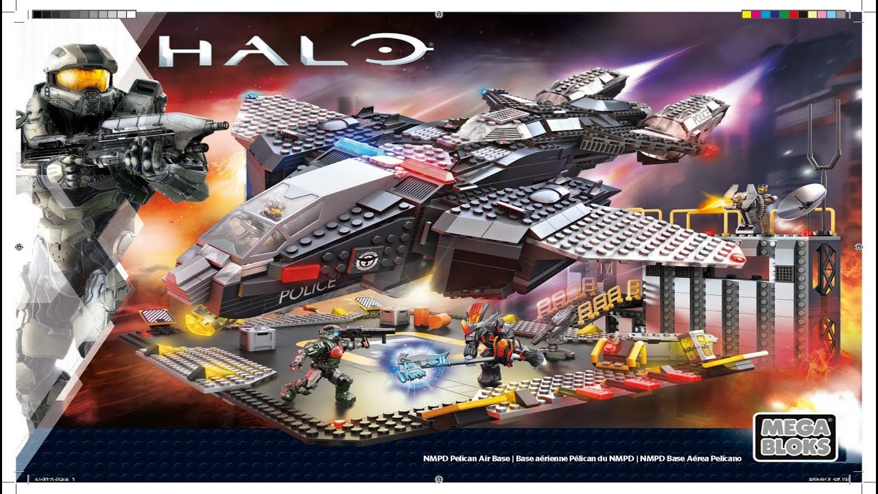 Mega Instructions | Halo | CPF71 | Nmpd Pelican Air Base - YouTube