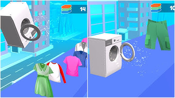 Laundry Flip 3D - All Levels Android, ios New Trailer #gameplay #mobilegame #game #gaming