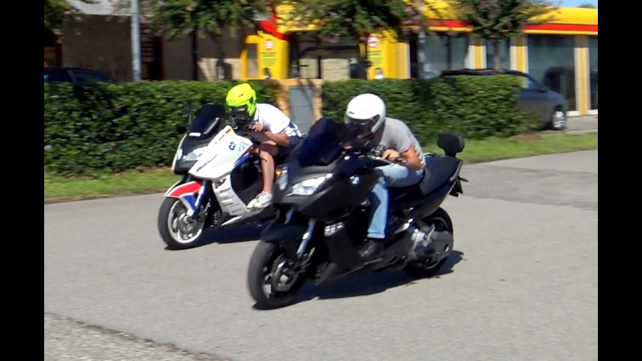 TEST BMW C600 Malossi Vs C600 Limited: THE CONTEST (Video BEST 4K) - YouTube