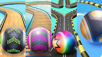 Going Balls VS Rollance Balls, Action Balls, Rolling Ball Sky Escape Gameplay Walkthrough Part 144