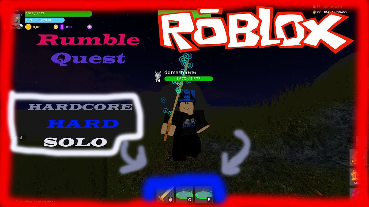Rumble Quest 2 solo in hardcore + hard YouTube