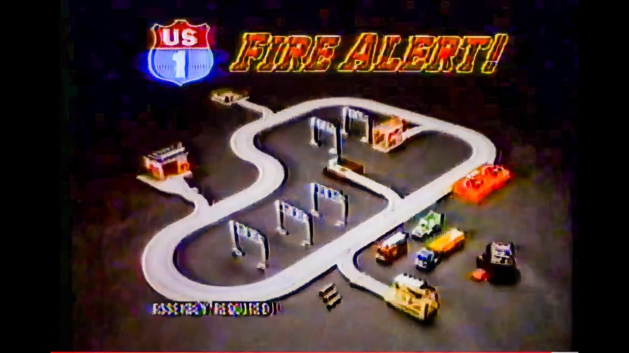 '80s Ads | TYCO | US1 Fire Alert Slot Car Truck Set | 1983