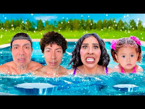 CUÁNTO TIEMPO PODRÍAS SOBREVIVIR EN UNA ALBERCA HELADA?