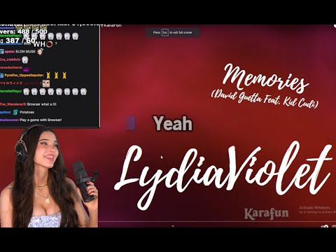 Lydia Violet - Memories (David Guetta Feat. Kid Cudi)