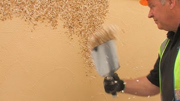 Solid Wall Insulation with a Dry Dash Aggregate Finish