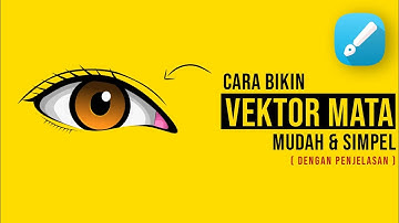 Tutorial Mudah Bikin Vektor Mata Untuk Pemula - Infinite Design || VektorArt