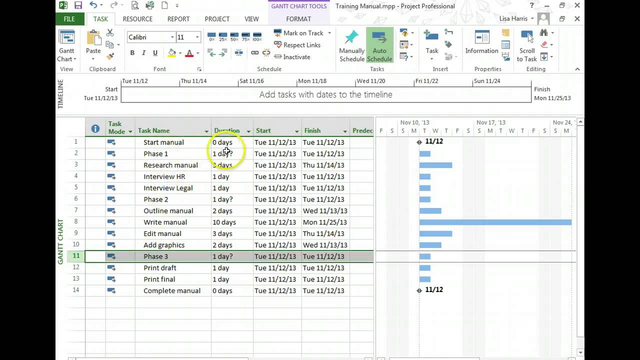BTS280 How to create summary tasks