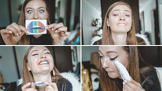 Ресницы на клейкой ленте, переводные татушки вместо макияжа с Aliexpress и многое другое