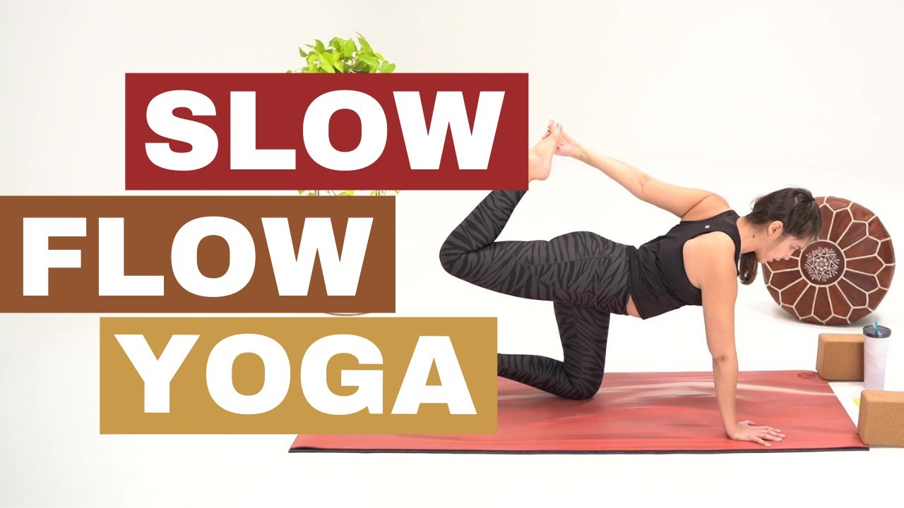 Full Body Gentle Slow Flow Yoga to Stretch and Strengthen - Beginner - 40 minutes
