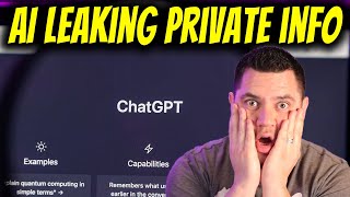 Is AI Leaking Your Private Information WARNING From ChatGPT CEO