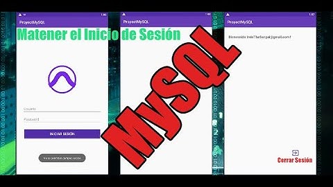 Android Studio 3.6 Proyecto Con MySQL - Login Parte1/2 Desde Cero