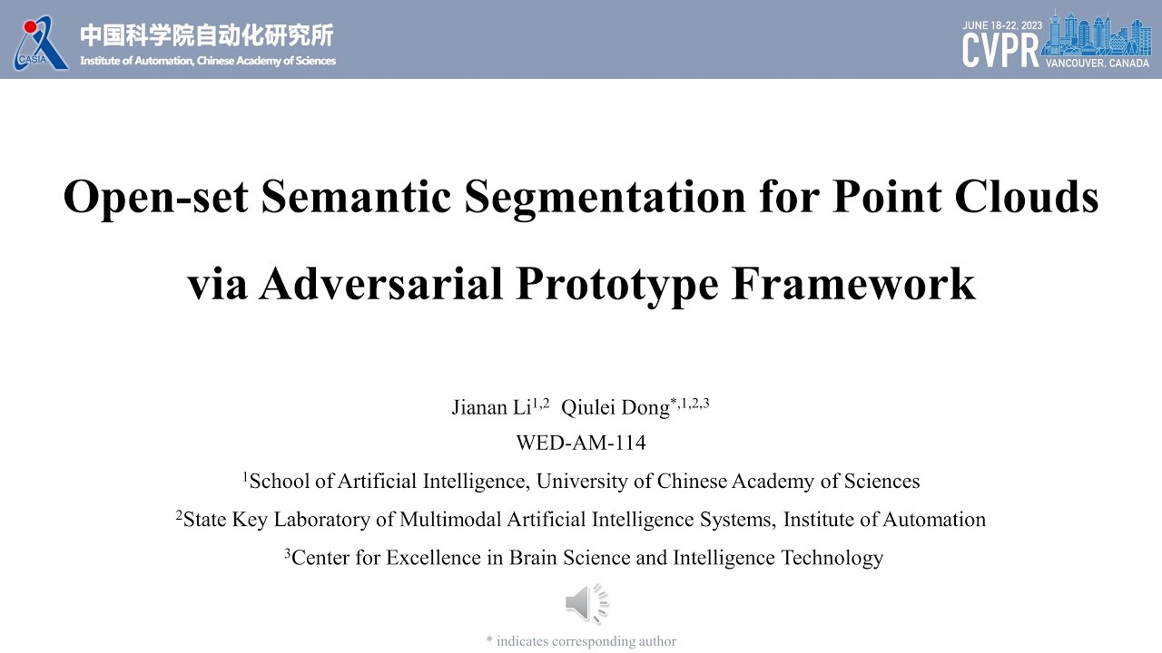 Open-Set Semantic Segmentation for Point Clouds via Adversarial ...