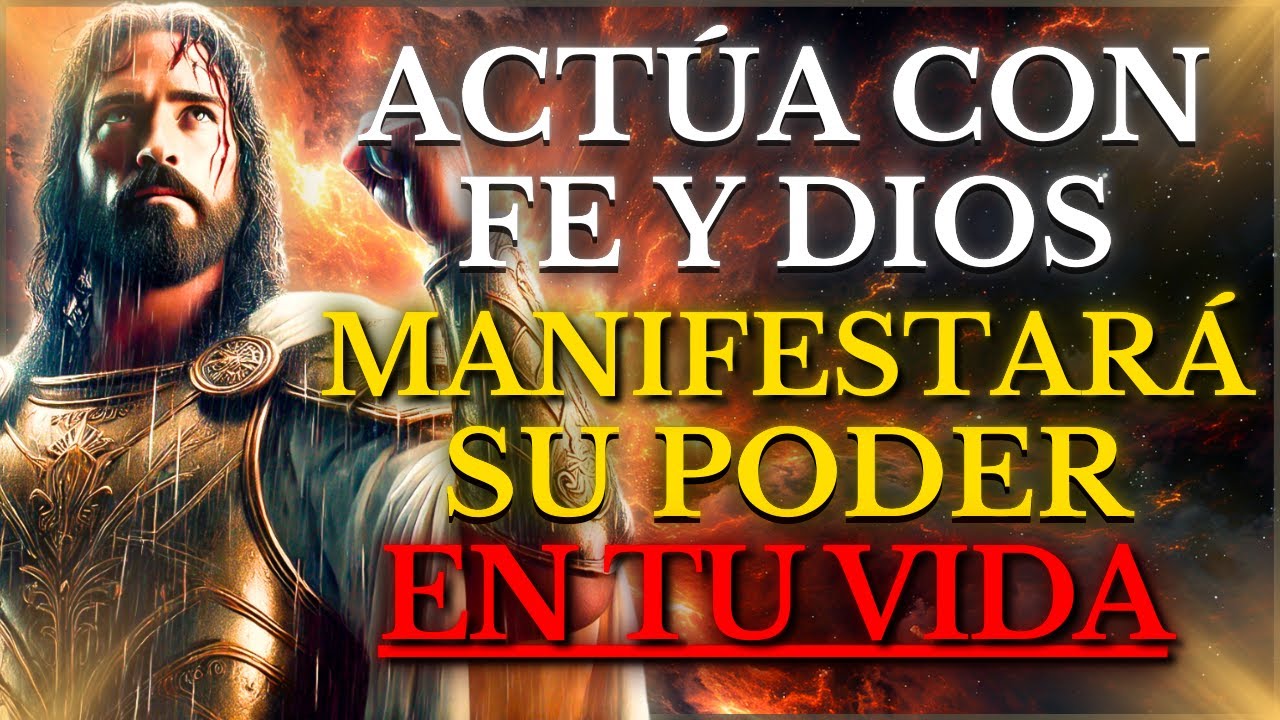 "DIOS TE DICE: Deja de PEDIR, comienza a ACTUAR con FE y verás a DIOS ...
