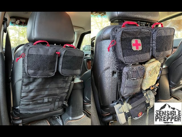 MAIKER Tactical Car Seat Back Organizer, Upgrade Tactical Vehicle