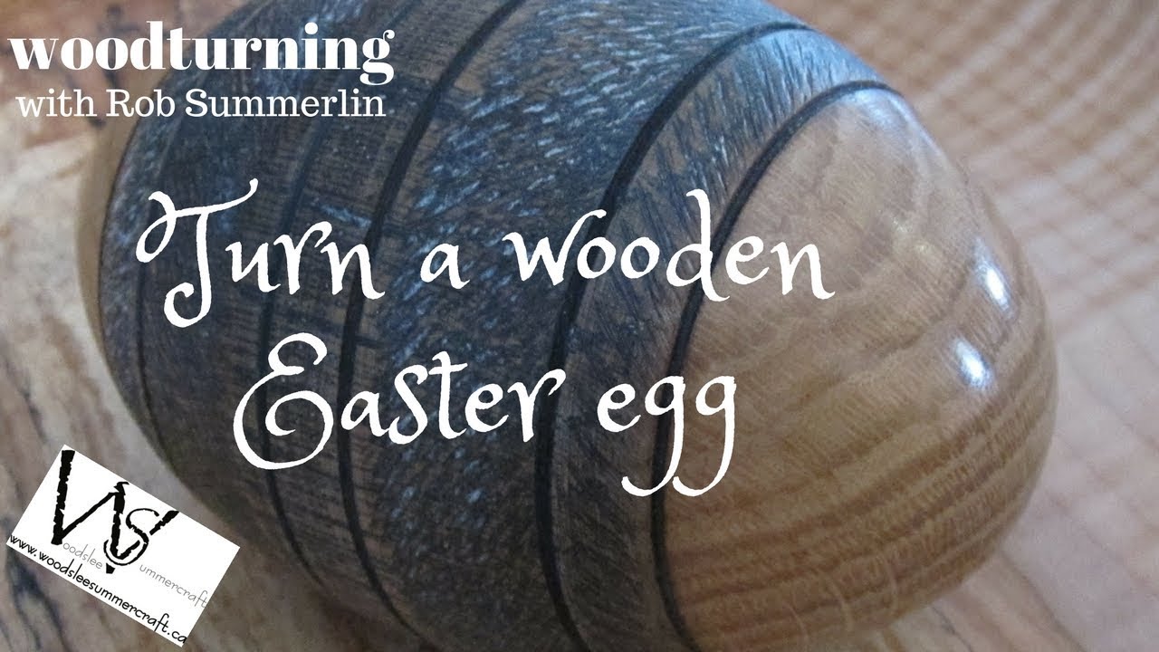 woodturning # 105 textured, Easter egg